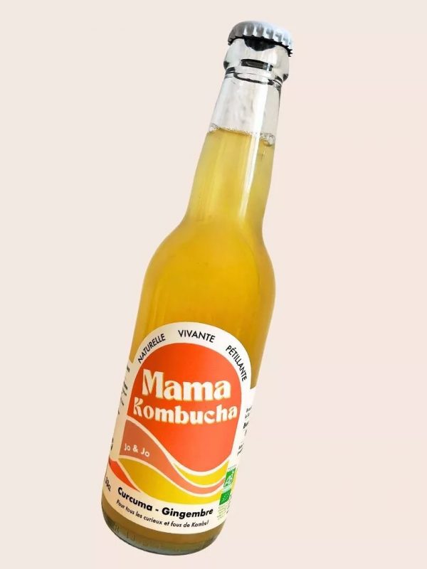 Mama Kombucha Jo et Jo curcuma,