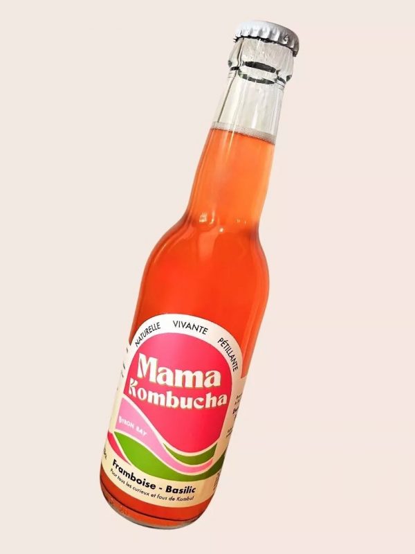 Kombucha Framboise et Basilic Byron Bay 35cl