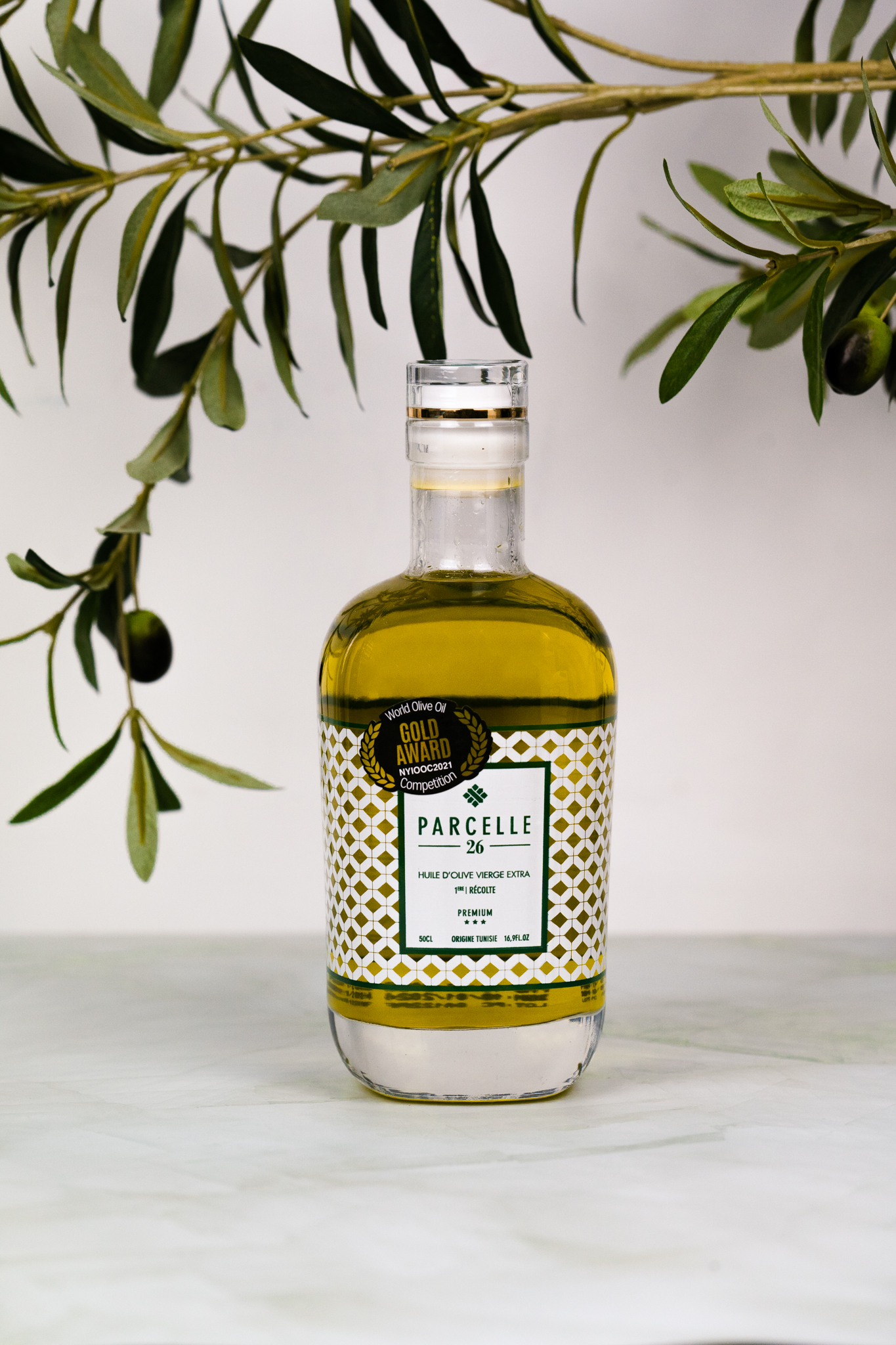 Huile d'olive Parcelle 26 première récolte