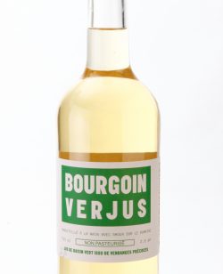 Verjus Bourgoin substitut au citron 75 cl
