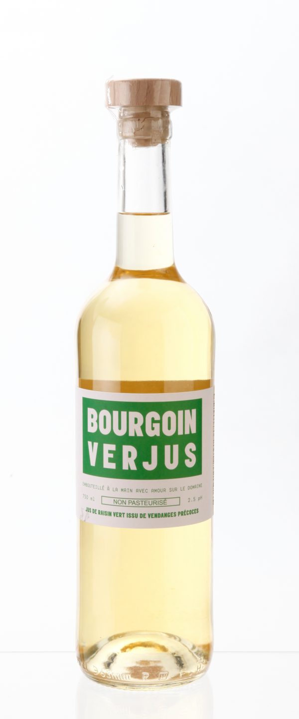 Verjus Bourgoin substitut au citron 75 cl