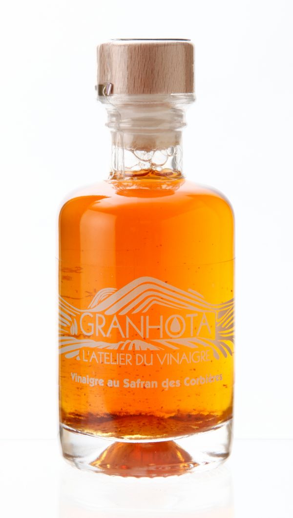 Vinaigre au safran des corbières Granhota 100ml